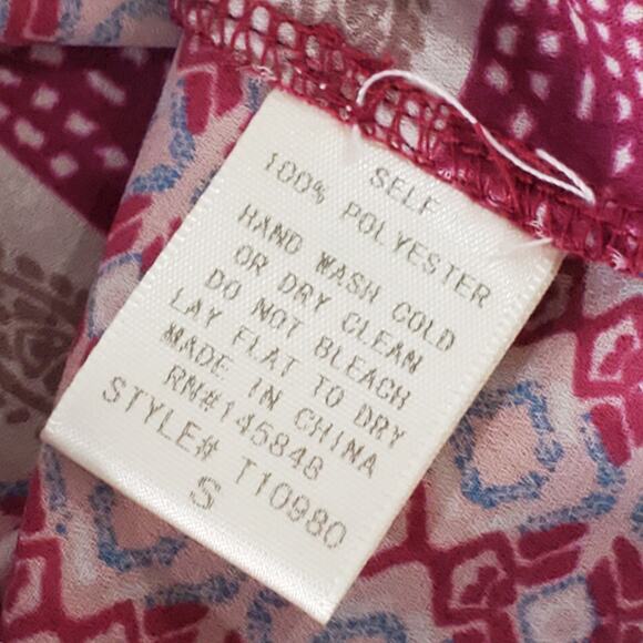 Everly Bohemian Cold Shoulder Crop Bell Sleeve Halter Top Small - Picture 9 of 9